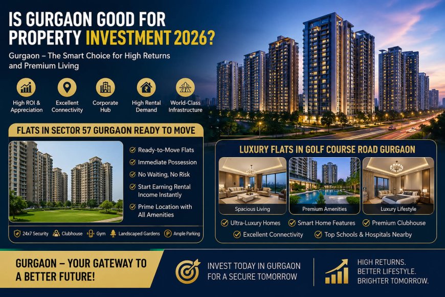 Is Gurgaon Good for Property Investment in 2026? A Complete Guide for Homebuyers & Investors