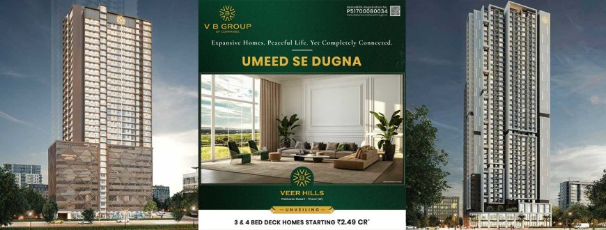Veer Heights Thane West | 1 & 2 BHK Flats in Louiswadi Thane by VB Group
