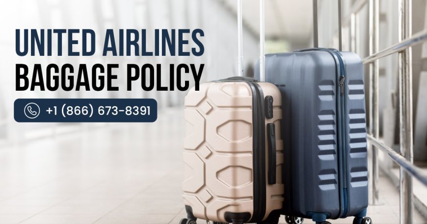 3. United Airlines Baggage Guide: What You Can Pack and What Costs More