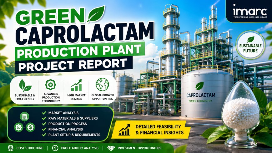 Green Caprolactam Plant Cost Report 2026: Detailed Setup Guide, CapEx/OpEx and Profitability