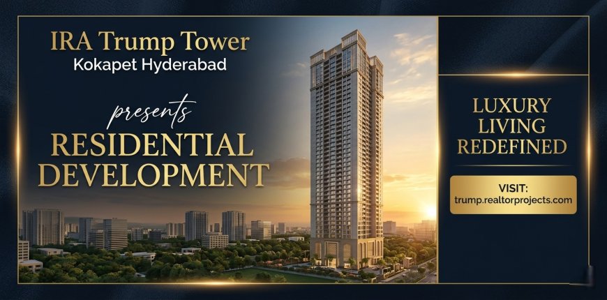 Trump Tower Hyderabad – A Landmark Destination for Luxury Living and Business Excellence
