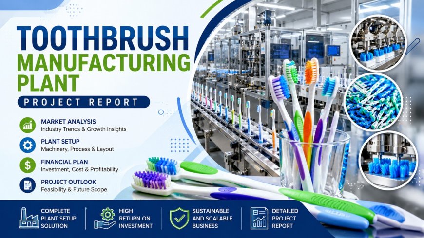 Toothbrush Manufacturing Plant Setup Report 2026: Feasibility Study, Cost and Profitability Insights