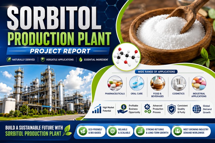 How to Setup a Sorbitol Production Plant 2026: Machinery Requirements and Cost Analysis