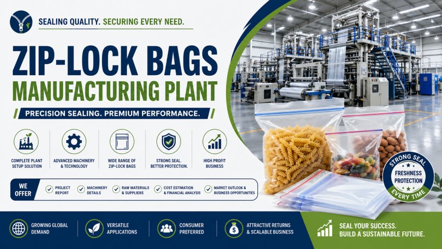 Zip-Lock Bags Manufacturing Plant Setup: Machinery and Cost Analysis