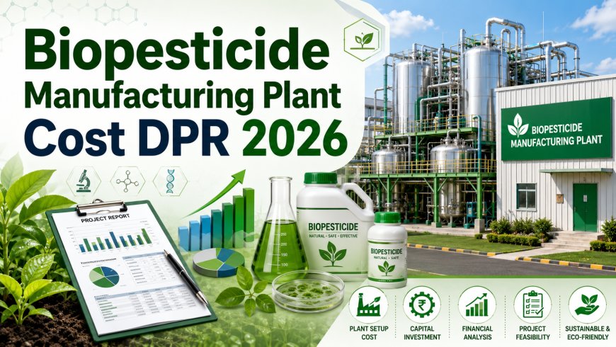 Cost Analysis for Biopesticide Manufacturing Plant 2026: Setup Requirements