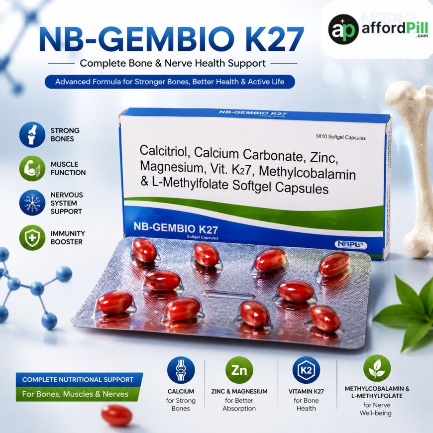 NB Gembio K27 vs Other Daily Health Support Solutions