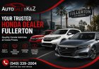 Honda Dealer Fullerton: Find Quality Honda Vehicles at Auto Sale Of K&Z