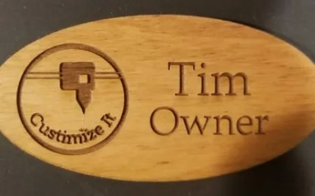 Custom Oval Tags for Clean Product Presentation