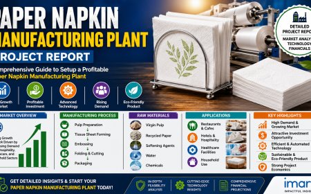 Cost of Setting Up a Paper Napkin Manufacturing Plant 2026: Demand Analysis and ROI