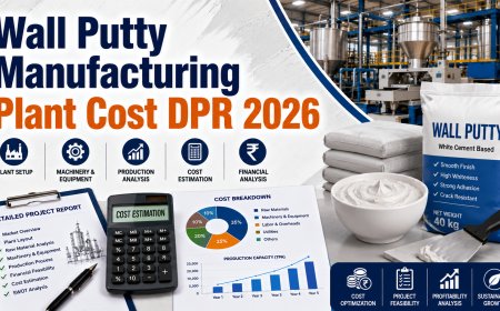 Wall Putty Manufacturing Cost Report 2026: Plant Setup, Feasibility Study, ROI Analysis and Business Plan Consultant