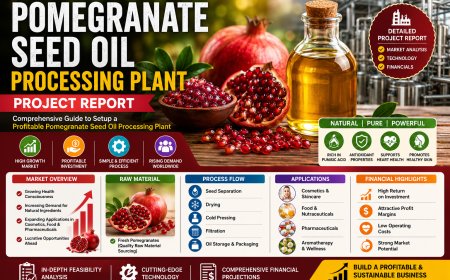 Setting Up a Pomegranate Seed Oil Processing Plant 2026: Equipment, Machinery & Investment Guide