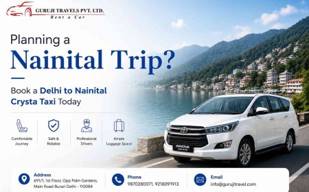 Planning a Nainital Trip? Book a Delhi to Nainital Crysta Taxi Today