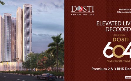 Dosti 604 Wagle Estate Thane | Luxury 2 & 3 BHK Flats