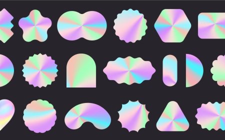 HOLOGRAPHIC STICKERS: Creative Shine for Every Design