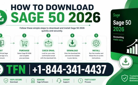 How to Complete sage 50 accounting software download and Installation Successfully?