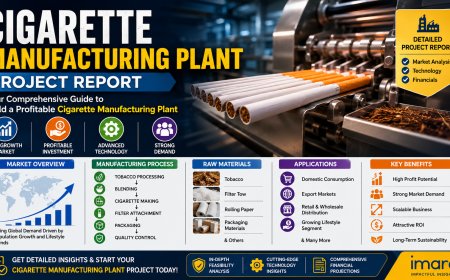 Cigarette Manufacturing Plant Cost Report 2026: CapEx/OpEx Analysis with Profitability Forecast