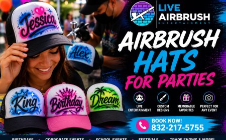 Airbrush Hats for Parties: The Ultimate Custom Party Experience