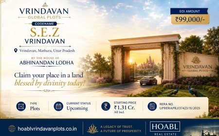 Vrindavan Global Plots by The House of Abhinandan Lodha: A Premium Investment Destination in the Spiritual Heart of India