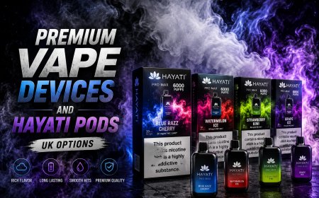 Premium Vape Devices And Hayati Pods UK Options