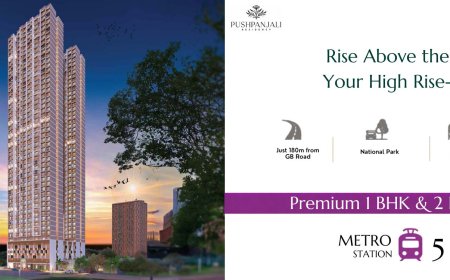Pushpanjali Residency Thane – Premium 1 & 2 BHK Flats at Ghodbunder Road, Thane West