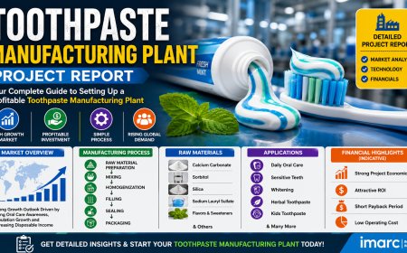 Toothpaste Manufacturing Plant Setup 2026: Detailed Project Report and Investment Cost