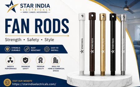 Best Fan Rod Supplier in India - For Residential and Commercial Projects