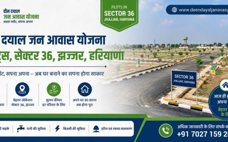 Own Your Dream Plot in Jhajjar with DDJAY Government-Approved Projects