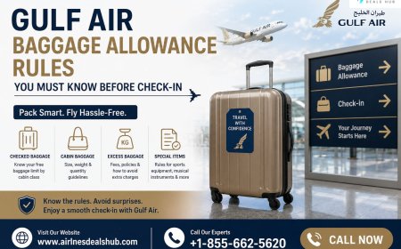 Gulf Air Baggage Allowance Rules You Must Know Before Check-in