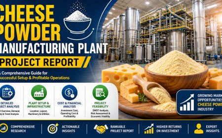 Cheese Powder (Various Types) Manufacturing Plant Project Report 2026: Machinery Cost, CapEx/OpEx, ROI and Raw Materials