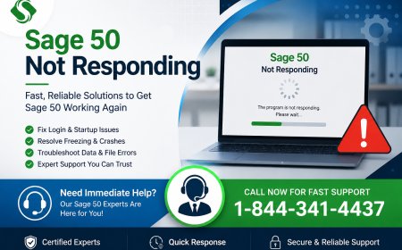 Step-by-Step Guide to Fix Sage 50 Is Not Responding Errors