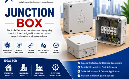 Why High-Quality Junction Boxes Are Essential for Safe Electrical Installations