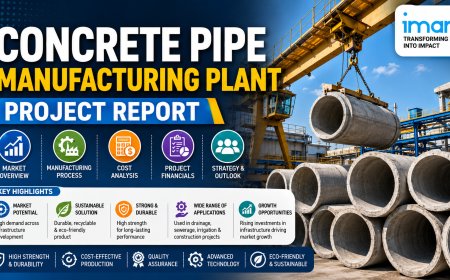 Concrete Pipe Manufacturing Plant Feasibility Report 2026: Market Potential and ROI