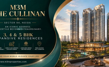 M3M The Cullinan Sector 94 Noida – Discover an Iconic Luxury Lifestyle with Premium Residences