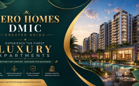 Hero Homes DMIC Greater Noida – Premium 2, 3 & 4 BHK Apartments for a Next-Generation Lifestyle