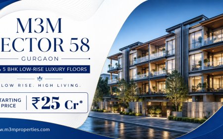 M3M Sector 58 Gurgaon – Elevate Your Lifestyle with Every Day Feels Extraordinary