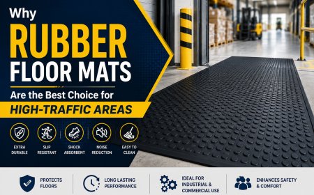Why Rubber Floor Mats Are the Best Choice for High-Traffic Areas