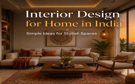Interior Design for Home in India: Simple Ideas for Stylish Spaces