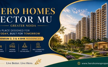 Hero Homes Sector MU Greater Noida – Discover a Lifestyle Beyond Ordinary Living