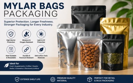 Mylar Bags: High Barrier Packaging for Freshness, Protection, and Brand Growth