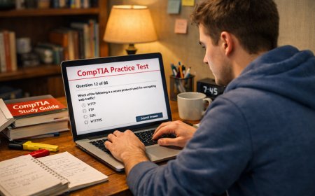 How Free CompTIA Practice Tests Help Students Prepare Efficiently?