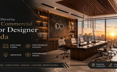 Key Services Offered by the Best Commercial Interior Designer in Noida