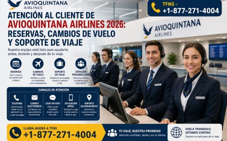 Atención al cliente de Avioquintana Airlines 2026: Reservas, cambios de vuelo y soporte de viaje