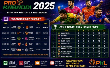 Your Ultimate Destination for Pro Kabaddi Updates and Match Insights