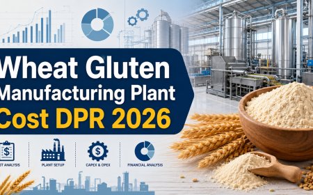 Wheat Gluten Manufacturing Unit Setup DPR 2026: Financial Model, Break-Even Point and Capacity Assessment