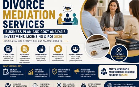 Divorce Mediation Services Business Plan and Cost Analysis: Investment, Licensing & ROI 2026