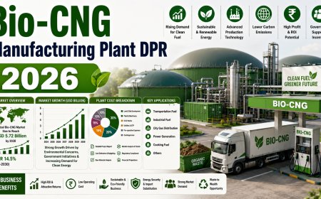 Bio-CNG Manufacturing DPR and Financial Model Report: ROI, IRR and Break-Even Analysis 2026