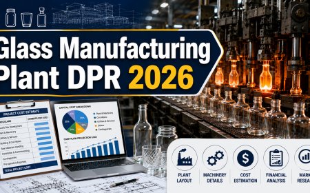 Glass Manufacturing Project DPR 2026: Investment Analysis, Financial Projections and Capacity Planning