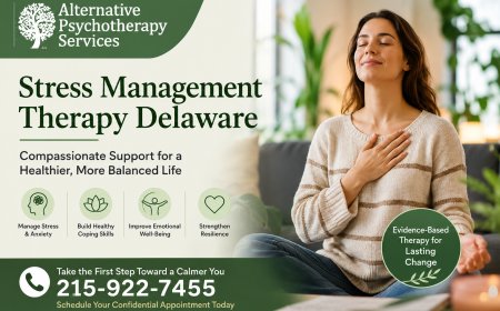 Stress Management Therapy Delaware: Compassionate Support for a Healthier, More Balanced Life
