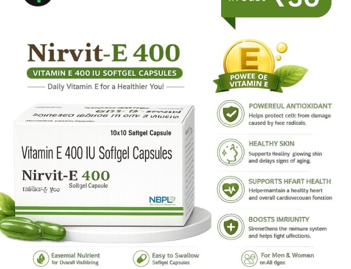 Save More with Nirvit E 400 Softgel Capsules at Great Prices