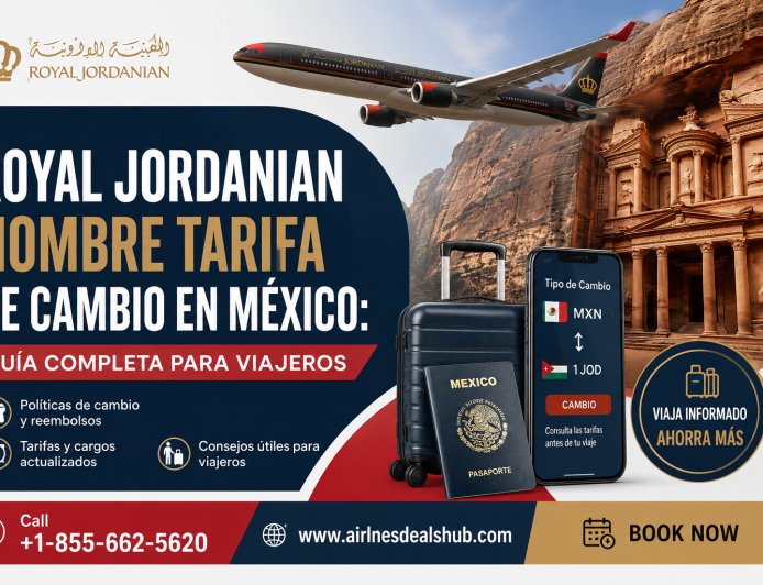Guía Completa sobre la Tarifa de Cambio de Nombre de Royal Jordanian en México para Viajeros